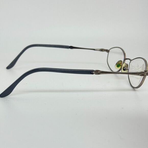 Marchon Eyeglasses Frames TRES JOLIE 112‎ Grey Rectangular 51-17-140 H14568 main image 8